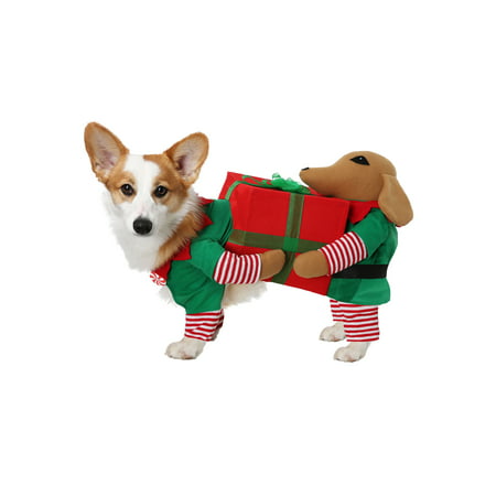 Santa's Little Helper Costume for Dogs
