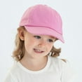 thumbnail image 4 of Boys Girls Adjustable Baseball Cap Toddler Hat Solid Infant Kids Boy Hats Caps (2-5 Years), 4 of 8