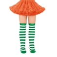 thumbnail image 2 of jiaxiM Girls Multi Color Knee High Socks Ribbed Solid Knit Calf Length Socks Soft Elastic for School Uniform, Stage Recital, Picnic Outings, All Season Skirt Matching, 2 of 4