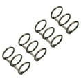thumbnail image 1 of Unique Bargains Metal Binder Rings, Dark Grey, 4 Pack, 1 of 6