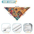 thumbnail image 6 of Dog Bandana 1 Pack,Pioneer Flower Floral Print Pattern Bandanas for Dogs,Cat Bandana,Small/ Large Dog Bandana 2 Size,Dog Bandanas, 6 of 6