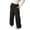 P10-Black, variant on Rhuody Toddler Girl'S Pants Empire Waist Jogger Trousers Solid Color Straight Leg Sweatpants Simple Bottoms 4-5 Years Grey