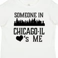 thumbnail image 4 of Inktastic Chicago Illinois Someone Loves Me Skyline Boys or Girls Toddler T-Shirt, 4 of 5