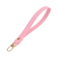thumbnail image 1 of Handbag Wallet Wristlet Strap PU Leather Purse Wrist Lanyards Replacement Keychain Hand Strap (Pink), 1 of 7