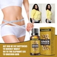 thumbnail image 2 of 3 uds * 30ml aceite esencial para esculpir el cuerpo de jengibre masaje firme abdomen muslo músculo hidratante piel adelgazante aceite esencial para esculpir el cuerpo, 2 of 5