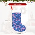 thumbnail image 4 of Daiia Science Experiment Print Christmas Stocking，18"Large Knitted Xmas Stocking for Kids, Family Stocking for Fireplace Christmas Holiday Party Decoration, 4 of 7