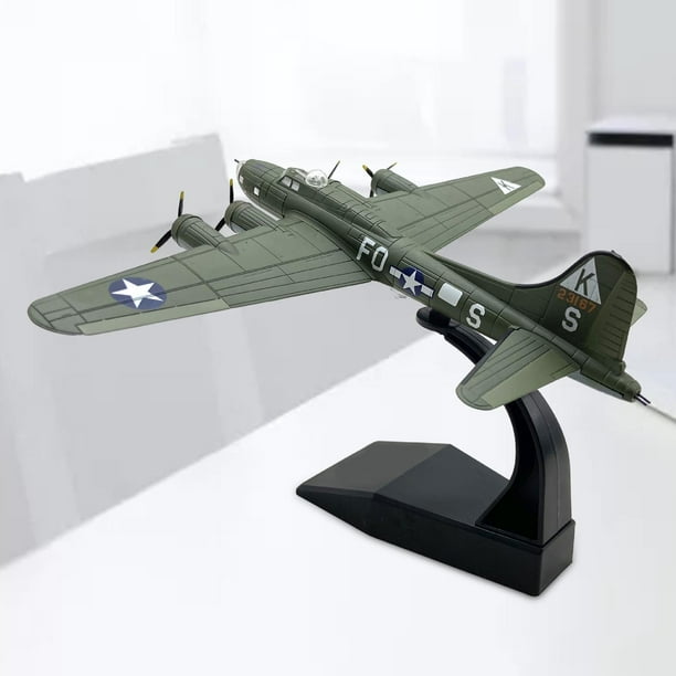 Modelo de avión US B 17 de aleación 1:144 Perfecl decoración realista multifuncional resistente