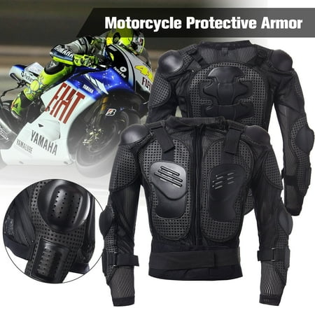 - Full Body Armor Motorcycle Jacket Spine Shoulder Chest Protection Riding Gear Protective Riding Guard Jacket S/M/L/XL/XXL/XXXL