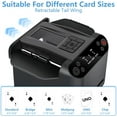 thumbnail image 3 of 2-in-1 Automatic Card Shuffler & Dealer Machine, 4 Remote Controls for 12 Players, 360° & 180° Deal Modes, Electric Casino Shuffler for Home & Professional Use, Blackjack, UNO, Skip-Bo, Phase 10, 3 of 9
