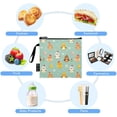 thumbnail image 5 of Haosy 3 Pack Reusable Ziploc Bags BPA Free Healthy Food Storage Bag Leakproof Sandwich Snack Freezer Bags Cute Chick and Egg, 5 of 7