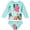 Flower, variant on Girls 2-Piece Swimsuit Set Long Sleeve Rash Guard UPF 50+ Ruffle Bottom Summer Beach Bathing Suit Sizes 1-8Y