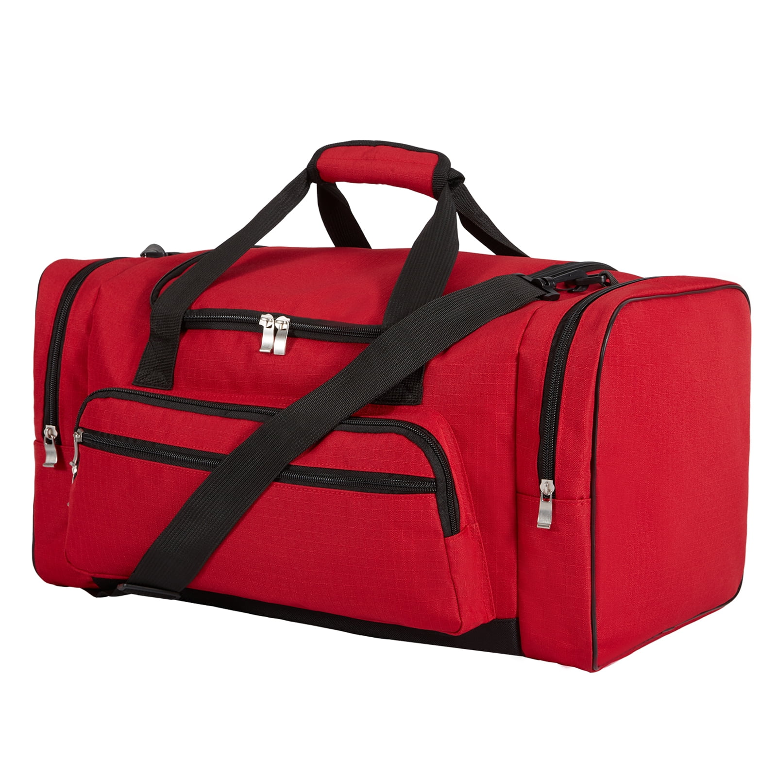 iFARADAY Sports Duffel Bag 20 inch for Travel Gym Red