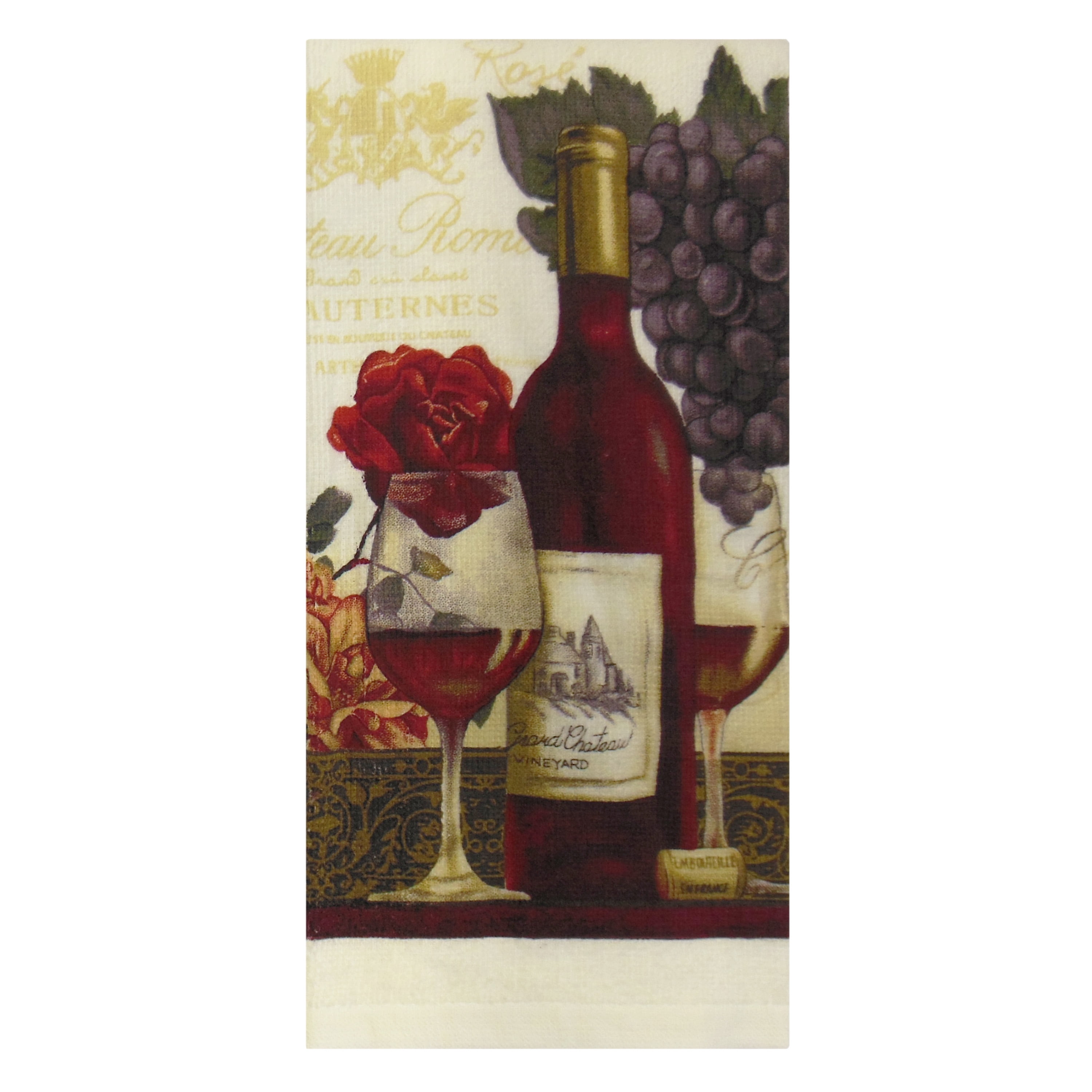 wine kitchen towels