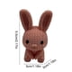thumbnail image 3 of Decoraciones de Pascua, Adornos de Pascua, Regalos de Pascua, Decoración de Conejos de Punto, Adorno de Pascua, Adorno de conejo PLA, 3 of 6