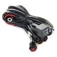 thumbnail image 1 of Kit de arnés de cableado de barra de luces LED Interruptor de encendido/apagado 40A 12V Fusible de relé de alimentación Tmvgtek Accesorios para autos y motos, 1 of 9
