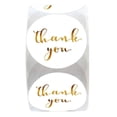thumbnail image 6 of Bright Gold Paper Self - Adhesive Thank You Stickers for Envelopes and Gifts with Colorful Patterns, 6 of 9
