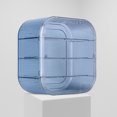 thumbnail image 1 of Caja de exhibición Caja de almacenamiento fácil de limpiar para modelos de muñecas de juguete (azul de 3 capas), 1 of 9