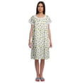 thumbnail image 1 of Moomaya Nuisette en Dentelle de Coton pour Femmes Col Rond, 1 of 4