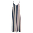 thumbnail image 6 of Blurred Pastel Vertical Lines Art Sleeveless Dress Loose Women's Dress Dresses Luxury Evening Dresses, 6 of 9