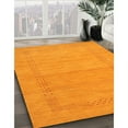 thumbnail image 2 of Ahgly Company Indoor Rectangle Contemporary Dark Orange Abstract Area Rugs, 7' x 9', 2 of 6