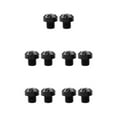 thumbnail image 3 of Redempat Enhanced Performance M10x25 Rearview Mirrors Thread Hole Plug Screw Bolts Black Reverse 10mm 5Set, 3 of 6