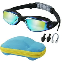 Debonair Swim Goggles, Comfortable Polarized Anti-Fog Swimming Goggles for Kids