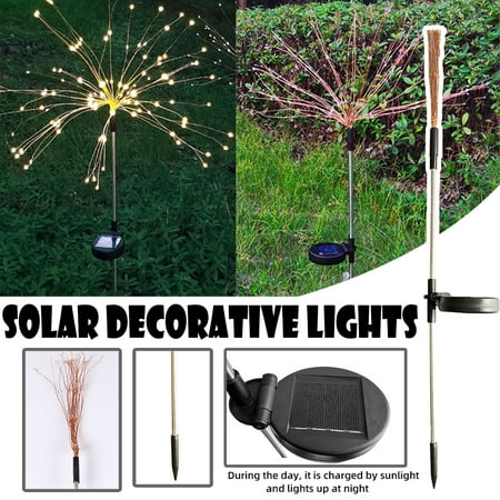 

Tiezhimi Lamp Power Outdoor Decorate Solar Light Lights LED Garden 120LED LED light