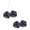 Black*2, variant on Lloopyting Fuzzy Dice for Car Rear View Mirror, Car Decorations, Pair Of Plush Dice Retro Hanging Ornaments Car Interior Rearview Mirror Decor Accessories,Rear View Mirror Hanging Accessories,Blue
