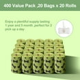 thumbnail image 5 of PayUSD Dog Poop Bags Dog Waste Bags with Dispenser 20 Rolls 400 Counts Extra 1.5C Thickness, 5 of 7