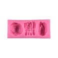 thumbnail image 2 of Wosthever Molde de silicona para arcilla, moldes para dulces, Chocolate, Fondant, Mousse, decoración de pasteles, utensilios para hornear, Type3, 2 of 6