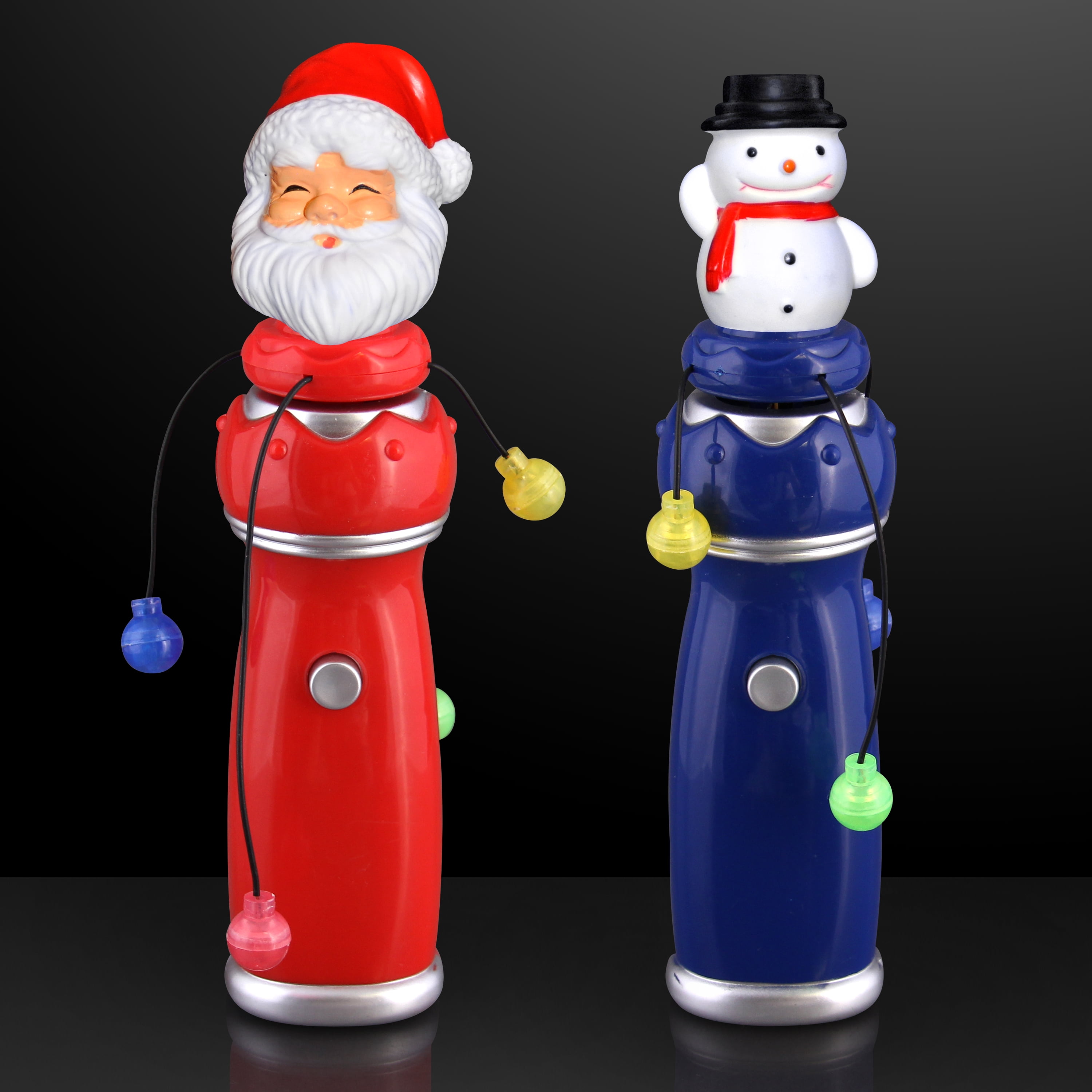 FlashingBlinkyLights Orbiting LEDs Toy Wand with Crystal Ball