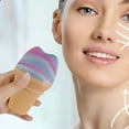 thumbnail image 2 of Dsscvnef Ice Pack Silicone Ice Grid Face Facial Ice Stick Roller Face and Eye Ice Pack round Containers Silicone Ice Cup, 2 of 4