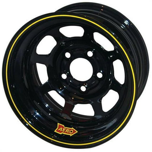 Roue de Course 50-185010 Roue Série 50 15 x 8 Po. 1.000 Po. Dossier 5 x 5.00 Po. Motif Boulon