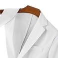 thumbnail image 4 of Chaqueta de Hombres Traje de Color Sólido Casual con Bolsillos de Correa, Blazer de Moda para la Oficina Y el Uso Diario, 4 of 8