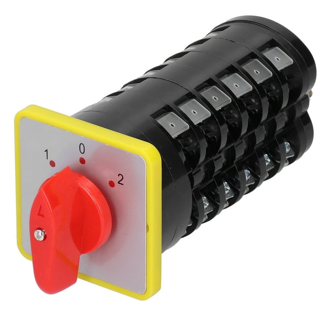 Interruptor De Transferencia, Aislamiento Del Interruptor De Cambio 110-500V 16A Manija Flexible Estable Para Control De Circuito Para Control Maestro LHCER Industrial Control Components