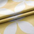 thumbnail image 3 of DriftAway Amelia Thermal Blackout Room Darkening Grommet Window Curtains Retro Geo Pattern Round Circle Star Print, 2 Panels, 52" x 96", Yellow, 3 of 6