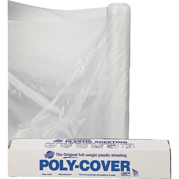 Lbm Poly 6X14-C 14X100-Foot 6-Mil Clear Poly Film - Roll