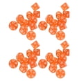 thumbnail image 2 of Juego de dados poliédricos, 40 piezas de dados de números, dados de números, dados translúcidos, máxima confiabilidad, 2 of 8
