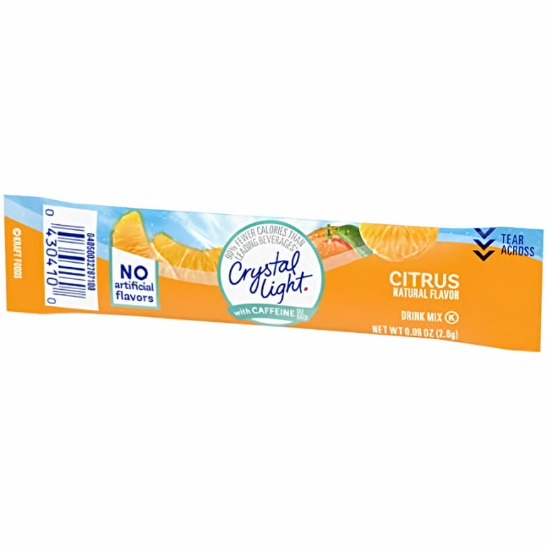 Crystal Light on the Go Citrus Energy Drink Mix (Pack of 8