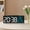 Black A, variant on sruoe Alarm Clock, Clock Alarm Bedside, Clock Alarm Digital, Alarm Clocks for Bedrooms, Small Alarm Clock, Vibrating Alarm Clock, Projection Rectangular, Plastic