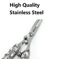 thumbnail image 3 of BE-TOOL Stainless Steel Fishing Scissor Multifunctional Fish Lip Gripper Fish Holder Anti-Slip Fishing Pliers, 3 of 8
