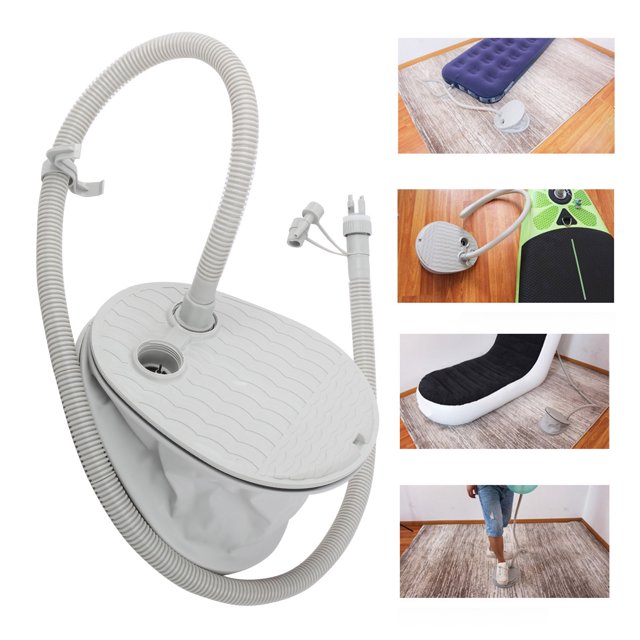 Foot Inflator, Stable Practical Foot Pump, for Pvc Boats Air Sofas