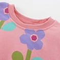 thumbnail image 4 of Hauts à Manches Longues pour Filles Col Rond Décontracté pour Tout-Petits Enfants Chemise Imprimée Confortable Blouse Douce pour Usage Quotidien Chemises pour Bébé Fille Col Roulé Filles Chemises pour Tout-Petits Taille 4 Chemise à Manches Longues 2t, 4 of 7