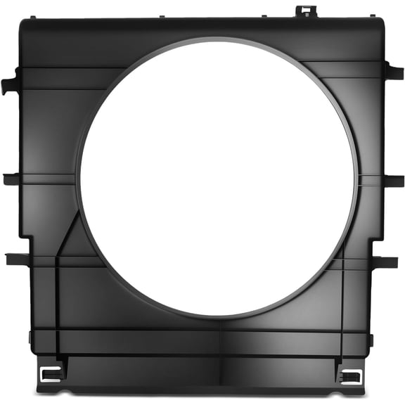 A-Premium Engine Radiator Cooling Fan Shroud Compatible with Mercedes-Benz Sprinter 2500 3500, 2010-2018, 3.0L