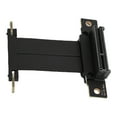 thumbnail image 1 of PCIE 4.0 4X Riser Cable, Dual 90 Degree Right Angle Extension, PCIE 4.0 4X Port High Speed 64 Pin Flexible GPU Graphics Card Extension Cable for PC Cases, 1 of 7