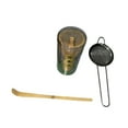 thumbnail image 4 of Tnarru Japanese Matcha Tea Set Bamboo Tea Matcha Tools Accessories Matcha Tea Ceremony Kit Stainless Steel for Tea Room 3pcs, 4 of 8