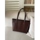 thumbnail image 3 of Bolsos de mano para mujer de piel sintética con grano de cocodrilo, bolsos de mano grandes para mujer de gran capacidad, bolsos de hombro para mujer, bolso de compras, bolsa femenina, 3 of 4