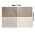thumbnail image 2 of Wovilon Dural Table Mat Place Mats Household Waterproof Placemats Septa Placemats Dining Table Insulation Pads Heat-Proof Pads For Kitchen, 2 of 6