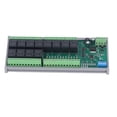 thumbnail image 2 of Module Relais RS485, Carte de Module Relais de Réinitialisation Matérielle PCB avec Rail DIN pour l'Électronique 24V, 2 of 8