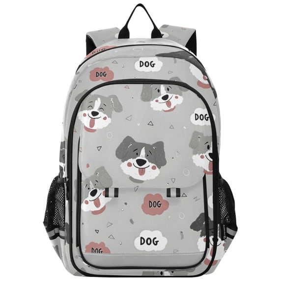 ALAZA Cute Dogs Laptop Backpack Purse Travel Bag Casual School Bookbag Rucksack for Women Men